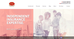 Desktop Screenshot of eicinsurance.co.uk